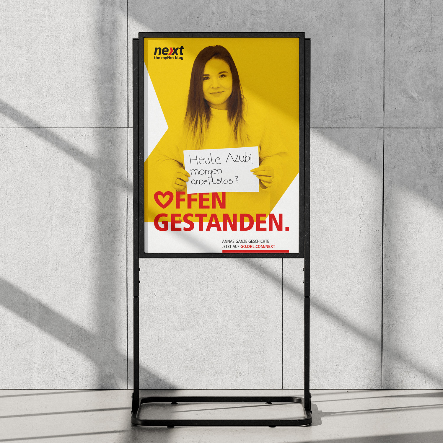 Deutsche Post DHL Group Bonn vertraut A87 Design Büro, Werbeagentur, Werbung, Grafik- und Webdesign aus Lüdenscheid und Südwestfalen, Designstudio, Designagentur, Logo Design, Corporate Design, Markenauftritt, NRW, Nordrhein-Westfalen