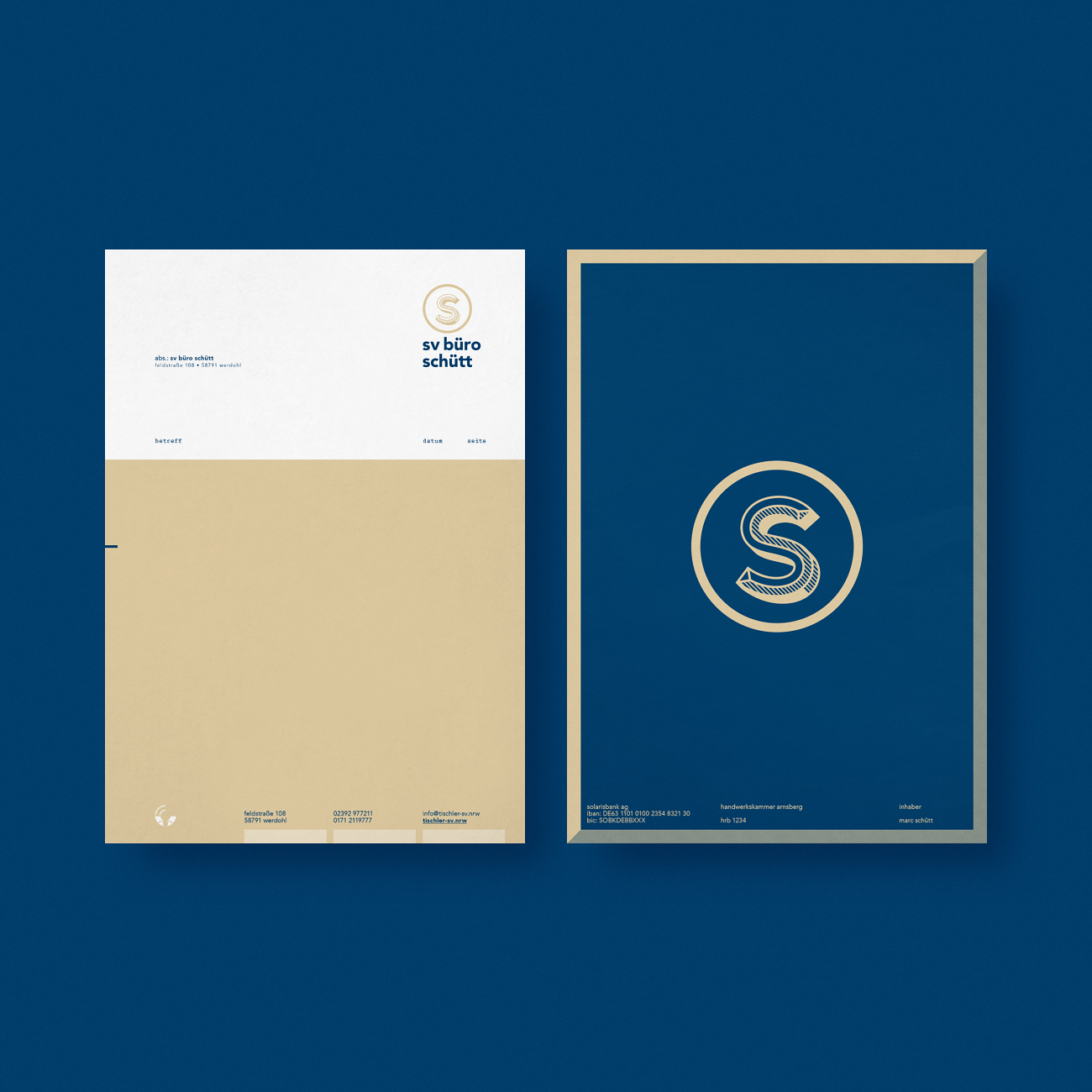 A87 Design Büro, Lüdenscheid, Werbeagentur, Grafik, Kommunikation, Corporate Design, Branding, Logo, Visitenkarten, Geschäftsausstattung, Marketing, Webdesign, Sauerland, SV Büro Schütt, Sachverständiger